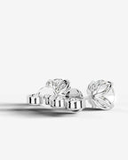 Lab Grown Diamond Classic Solitaire Stud Earrings