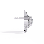 Sunburst Lab Grown Diamond Stud Earrings | Ethical Halo Diamond Earrings | Sustainable Luxury Jewelry | Modern Halo Studs –Lustraa’s Minimalist Earrings