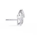 Minimalist 1.32 Carat Oval Cut Lab Grown Diamond Earrings – Sustainable Studs for Modern Everyday Elegance –Lustraa’s Diamond Earrings