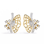 Butterfly Inspired Lab Grown Diamond Earrings – Nature-Inspired Sustainable Luxury Fine Jewelry for Women –Lustraa’s Butterfly Earrings