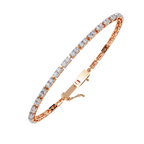 Classic Tennis Bracelet – Elegant Lab Grown Diamond Bracelet – Lustraa’s Tennis Bracelet