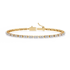 Classic Tennis Bracelet – Elegant Lab Grown Diamond Bracelet – Lustraa’s Tennis Bracelet