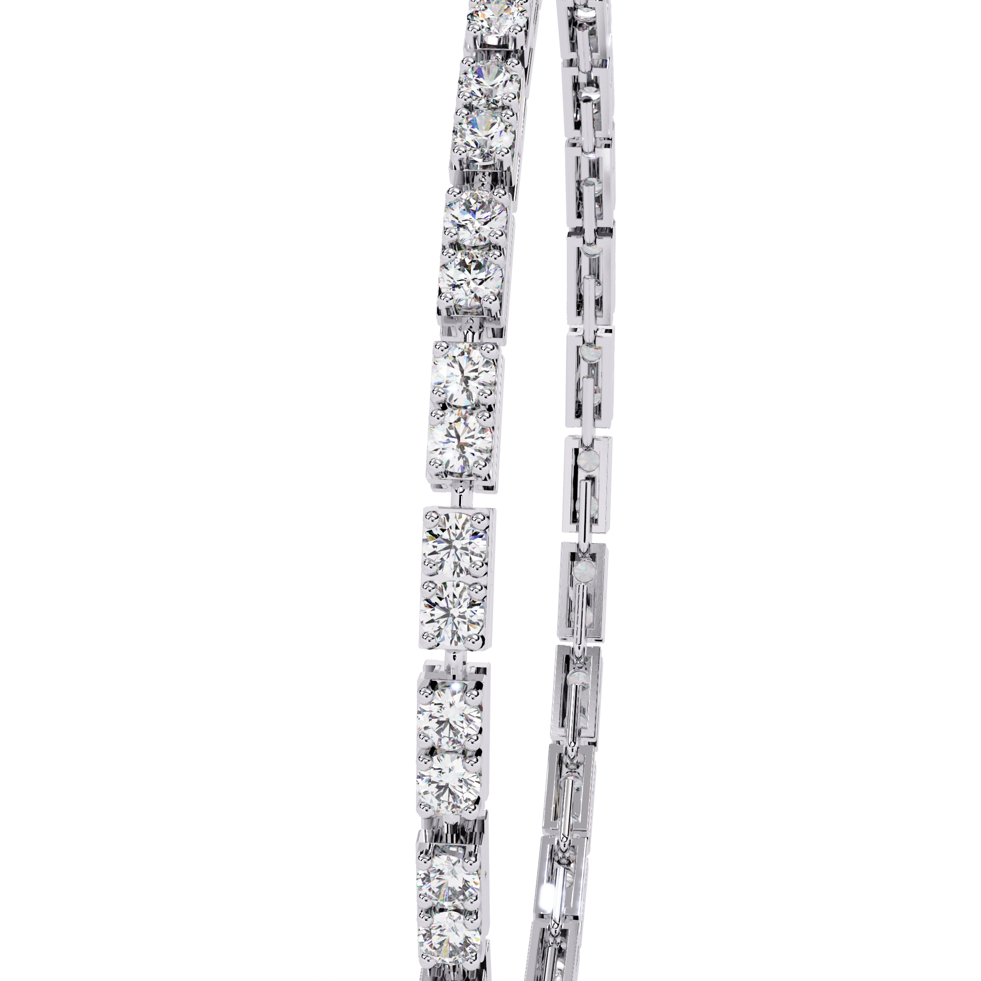 Classic Tennis Bracelet – Elegant Lab Grown Diamond Bracelet – Lustraa’s Tennis Bracelet