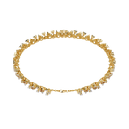 Floral Designer Lab Grown Diamond Bracelet – Statement Ethical Jewelry – Lustraa’s Floral Bracelet