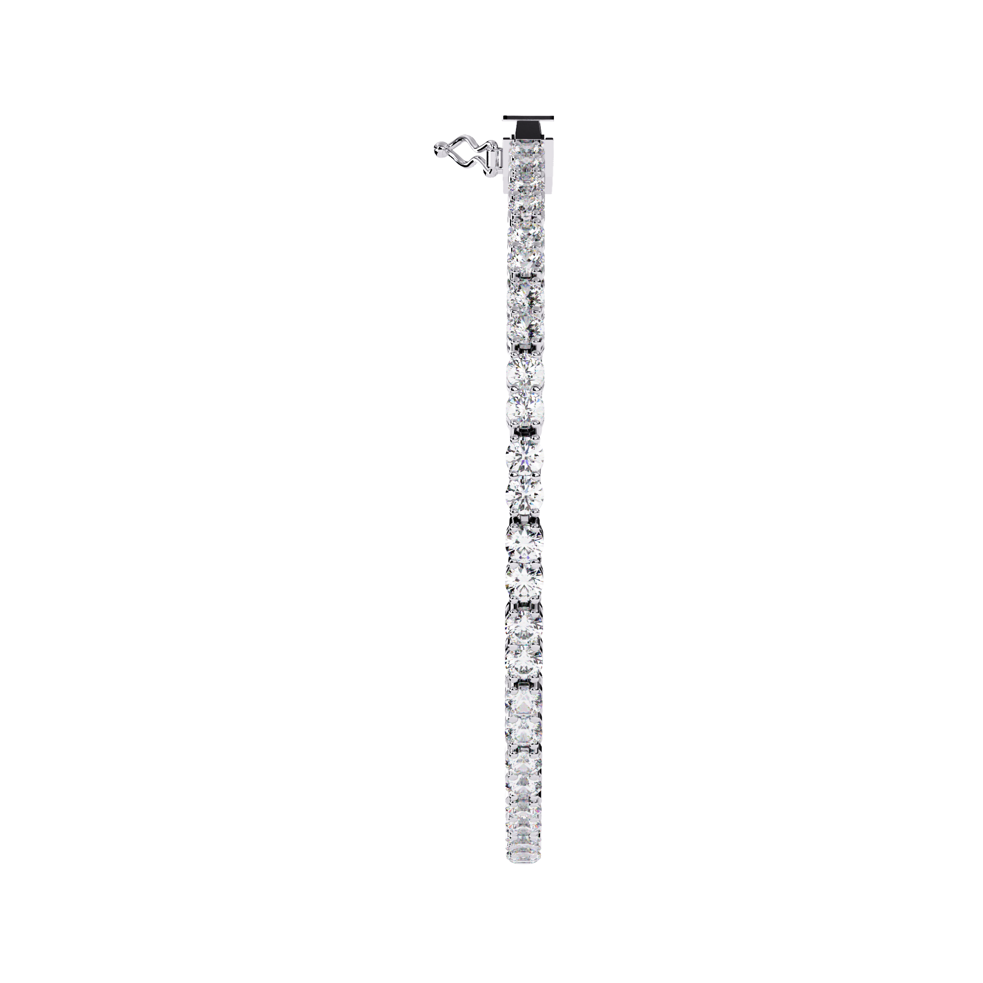 Classic Lab Grown Diamond Tennis Bracelet – Round Cut Sustainable Diamond Bracelet – Lustraa’s Tennis Bracelet