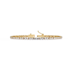 Classic Lab Grown Diamond Tennis Bracelet – Round Cut Sustainable Diamond Bracelet – Lustraa’s Tennis Bracelet