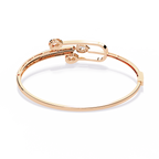 Pear Cut Lab Grown Diamond Bangle Bracelet – Sustainable Designer Jewelry – Lustraa’s Diamond Bracelet