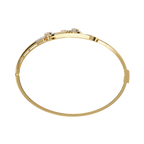 Pear Cut Lab Grown Diamond Bangle Bracelet – Sustainable Designer Jewelry – Lustraa’s Diamond Bracelet