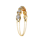 Vintage-Inspired Diamond Bracelet – Chain Linked Lab Created Diamond Bangle – Lustraa’s Diamond Bracelet