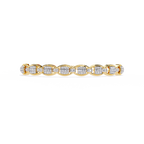 Vintage-Inspired Diamond Bracelet – Chain Linked Lab Created Diamond Bangle – Lustraa’s Diamond Bracelet