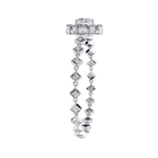 Geometric Elegant Diamond Bracelet – Princess and Round Cut Lab Created Diamond Bracelet – Lustraa’s Diamond Bracelet