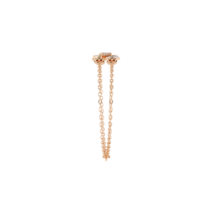 Triangle Motif Lab Grown Diamond Bracelet | Modern Geometric Lab Created Diamond Bracelet – Lustraa’s Contemporary Fine Jewelry