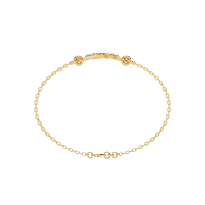 Triangle Motif Lab Grown Diamond Bracelet | Modern Geometric Lab Created Diamond Bracelet – Lustraa’s Contemporary Fine Jewelry