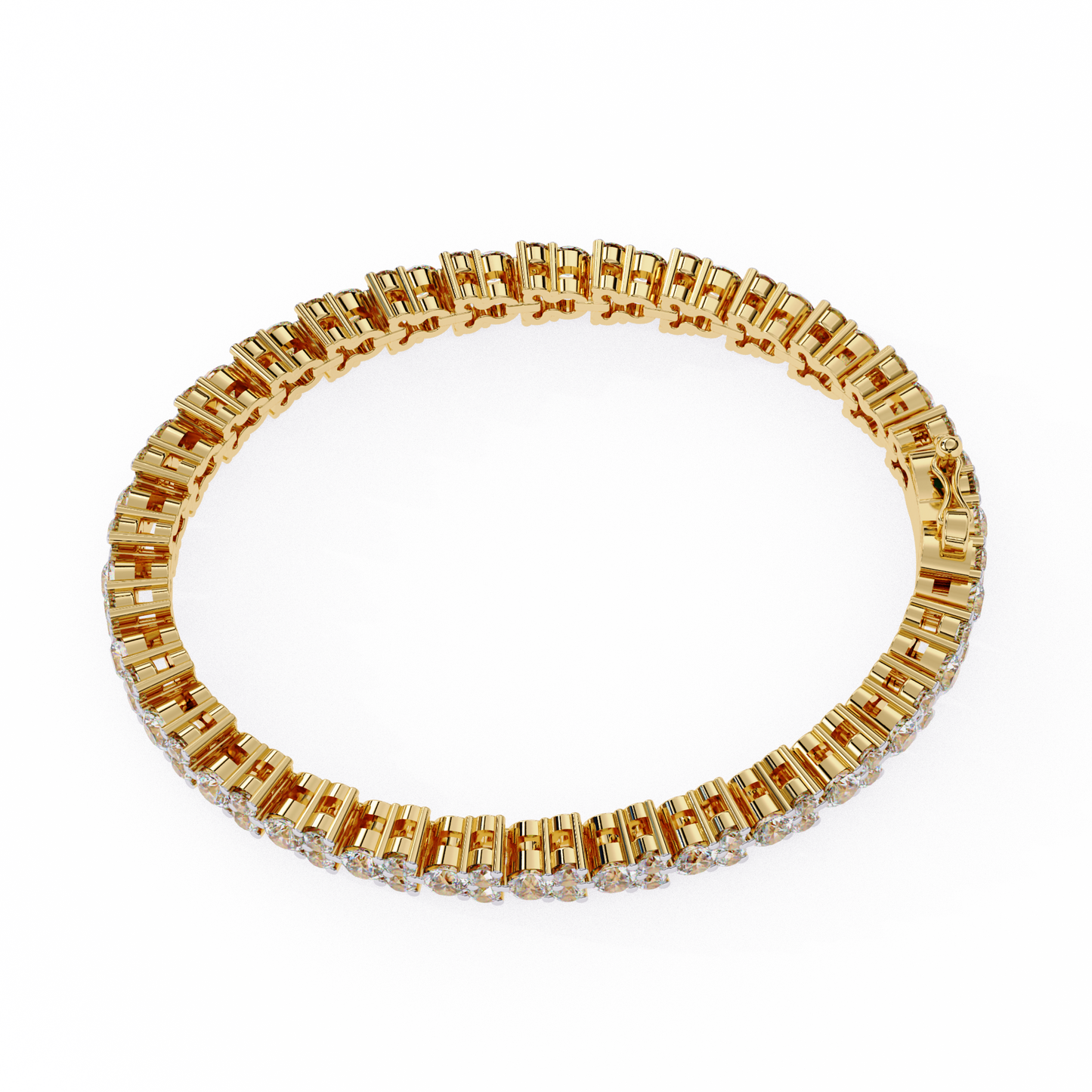 Classic Lab Grown Diamond Tennis Bracelet | Round Cut Diamond Bracelet – Lustraa’s Tennis Bracelet