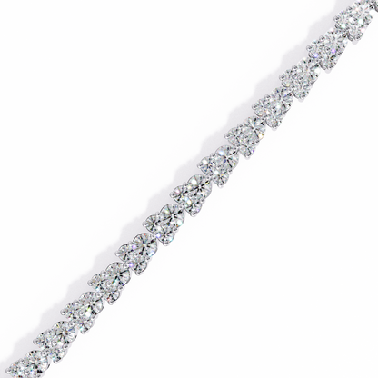 Classic Lab Grown Diamond Tennis Bracelet | Round Cut Diamond Bracelet – Lustraa’s Tennis Bracelet