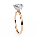 Round Cut Diamond Solitaire Engagement Ring – 1.9 CT Lab Grown Diamond Ring with 6 Prong Setting - Lustraa’s Solitaire Ring