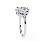 Two Stone Diamond Ring – Lab Grown Radiant & Emerald Cut Toi et Moi Engagement Ring-Lustraa’s Toi et Moi Ring