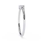 Three Baguette Diamond Minimalist Ring – Elegant Stackable Band -Lustraa’s Stackable Ring