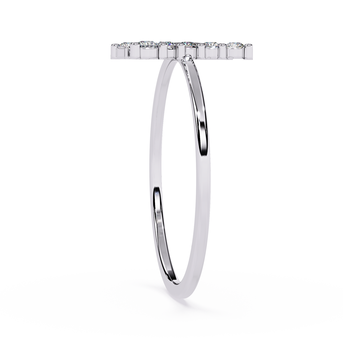 Butterfly Diamond Ring – Dainty Round Cut Lab Grown Diamond Ring – Lustraa’s Butterfly Ring