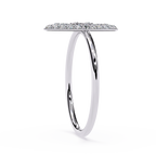 Marquise Inspired Diamond Ring – Evil Eye Dainty Lab Grown Ring with Round Cut Stones – Lustraa’s Minimalist Ring