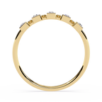 Baguette Diamond Ring – Modern Geometric Statement Band – Lustraa’s Minimalist Ring