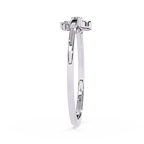 Floral Diamond Ring – Elegant Lightweight Gold Ring for Daily Wear - Lustraa’s Floral Ring