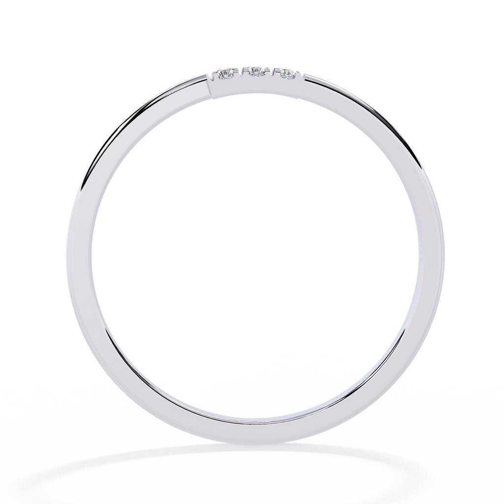 Timeless Statement Elegant Ethical Minimalist Lab Grown Sparkle Ring – Lustraa’s Minimalist Ring