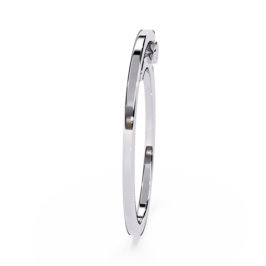 Sleek Minimalist Elegant Stackable Lab Grown Engagement Ring - Lustraa’s Minimalist Ring