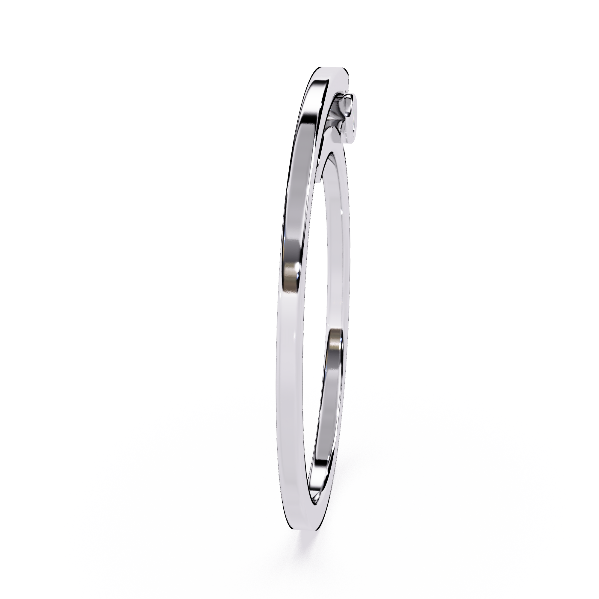Sleek Minimalist Elegant Stackable Lab Grown Engagement Ring - Lustraa’s Minimalist Ring