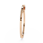 Sleek Minimalist Elegant Stackable Lab Grown Engagement Ring - Lustraa’s Minimalist Ring