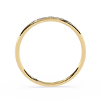 Sleek Lab Grown Tapered Elegant Minimalist Stacking Band – Lustraa’s Minimalist Ring