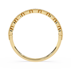 Milgrain Diamond Eternity Ring – Vintage-Inspired Round Cut Diamond Band – Stacking Wedding Band – Lustraa’s Eternity Ring