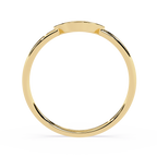 Evil Eye Lab Grown Dainty Protective Symbol Ring – Lustraa’s Minimalist Ring