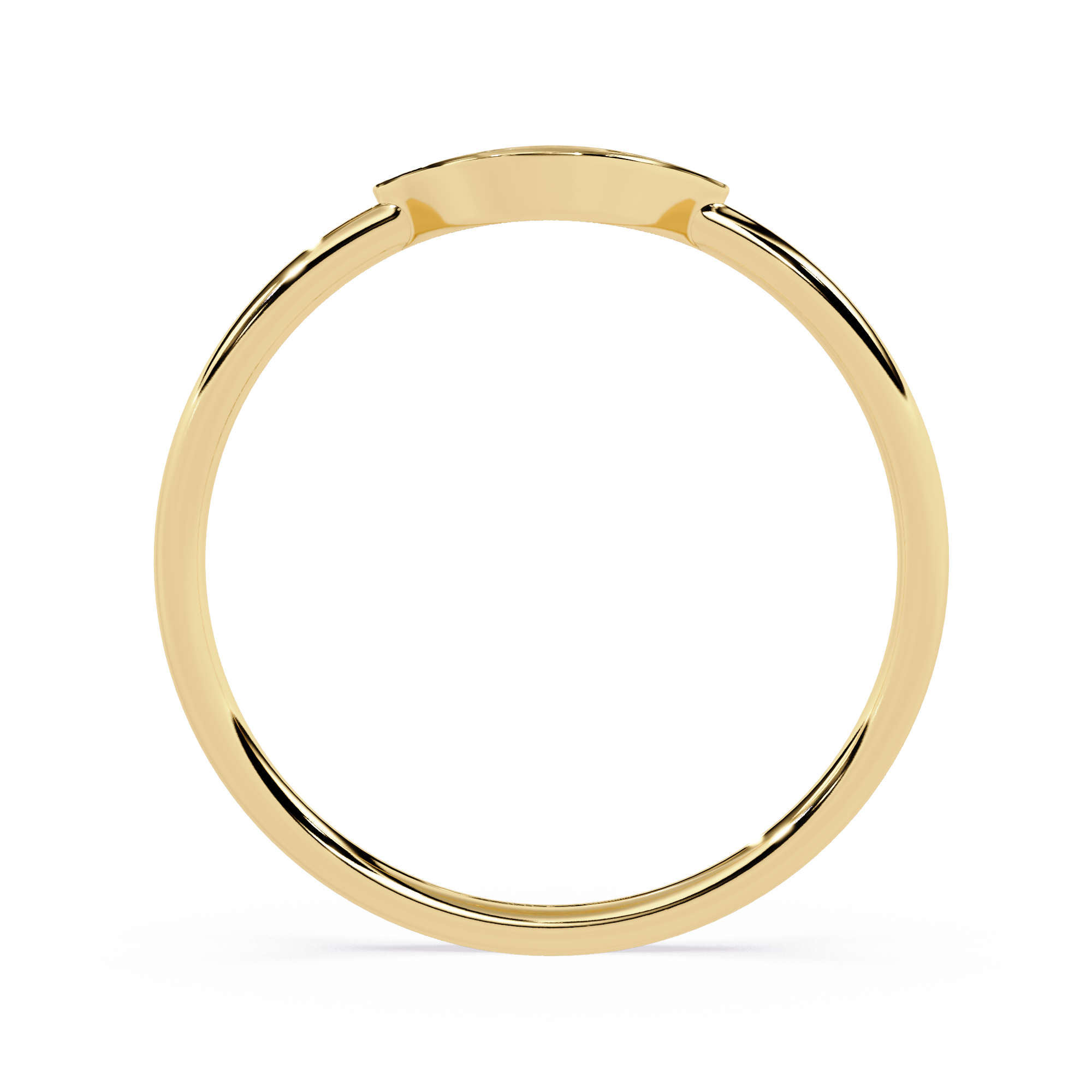 Evil Eye Lab Grown Dainty Protective Symbol Ring – Lustraa’s Minimalist Ring