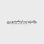 Round Cut Lab Grown Diamond Bracelet– Elegant Diamond Bracelet for Women – Fine Jewelry Gift -Lustraa’s Diamond Bracelet