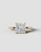 2 Carat Lab Grown Princess Diamond Ring
