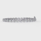 Classic Lab Grown Diamond Tennis Bracelet – Round Cut Diamond Bracelet – Lustraa’s Tennis Bracelet